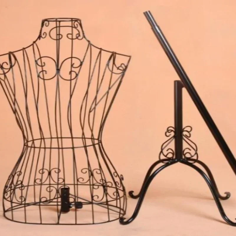 Iron Female Mannequin Torso wi - Dress Form Mannequin reseña y precio