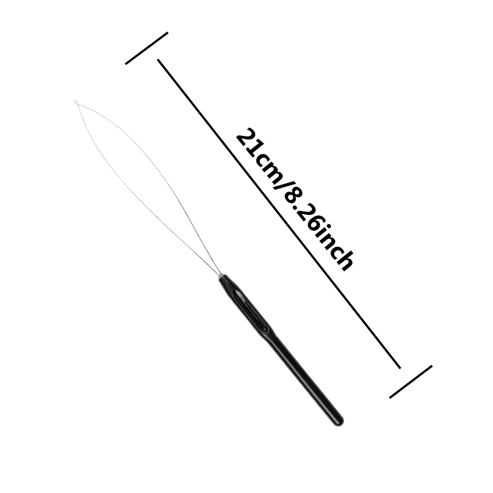 5 PCS Hair Extension Loop Need - Needle Threader Tool reseña y precio