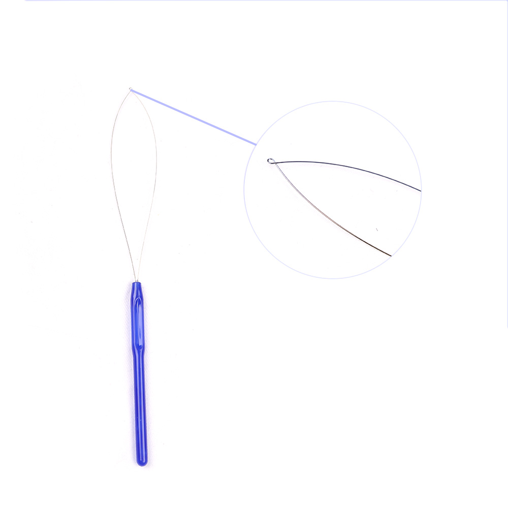 5 PCS Hair Extension Loop Need - Needle Threader Tool reseña y precio