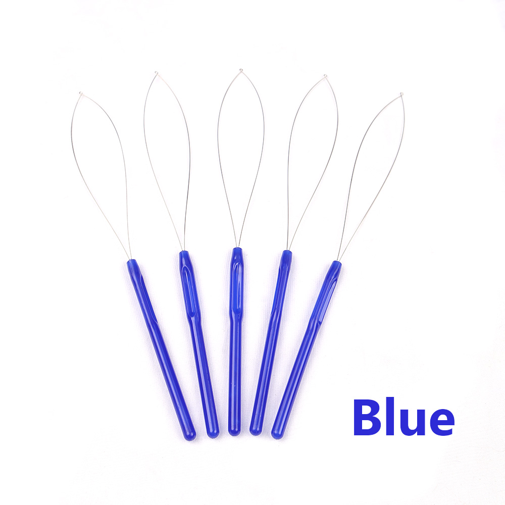 5 PCS Hair Extension Loop Need - Needle Threader Tool reseña y precio