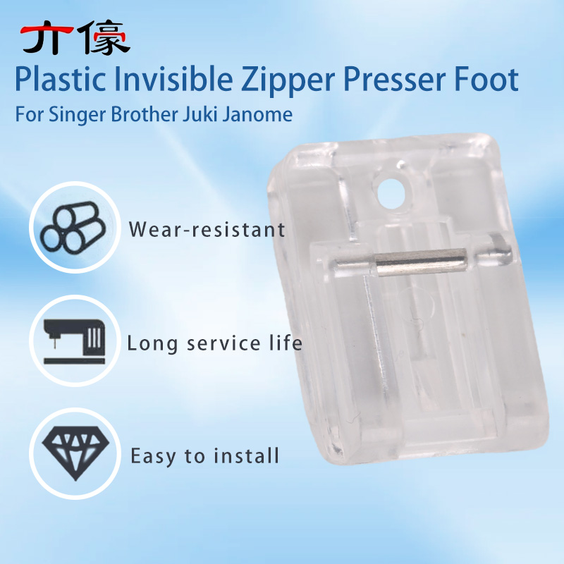 Plastic Invisible Zipper Press - Sewing Machine Fabric reseña y precio