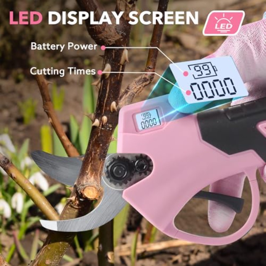 Electric Pruning Shears Cordle - Pinking Shear Blade reseña y precio