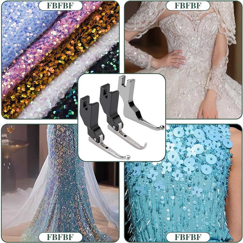 【LAST CHANCE】6X P369 Bead Sequ - Sewing Machine Fabric reseña y precio