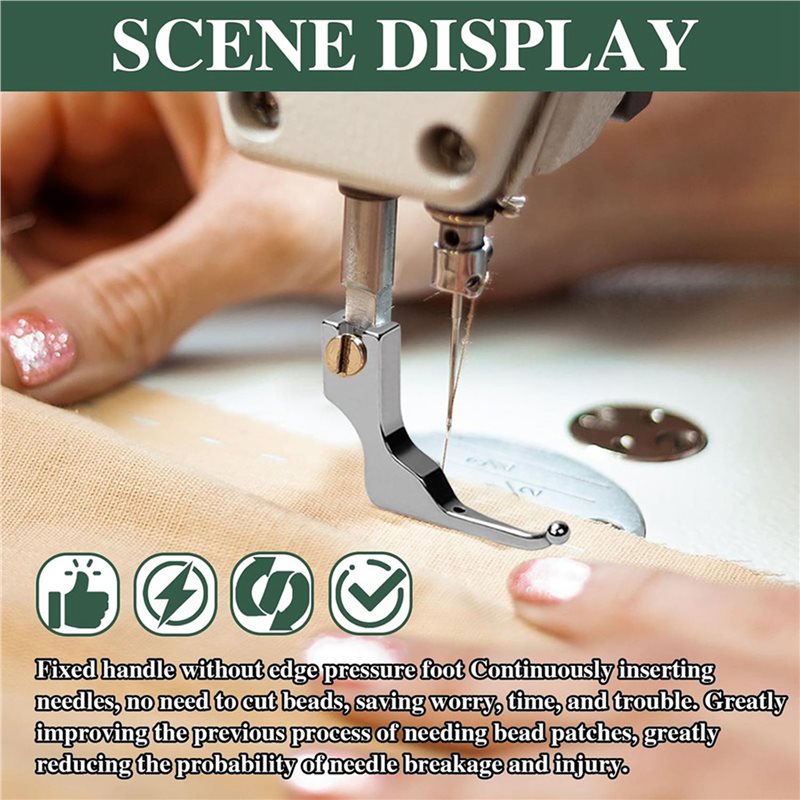 【LAST CHANCE】6X P369 Bead Sequ - Sewing Machine Fabric reseña y precio
