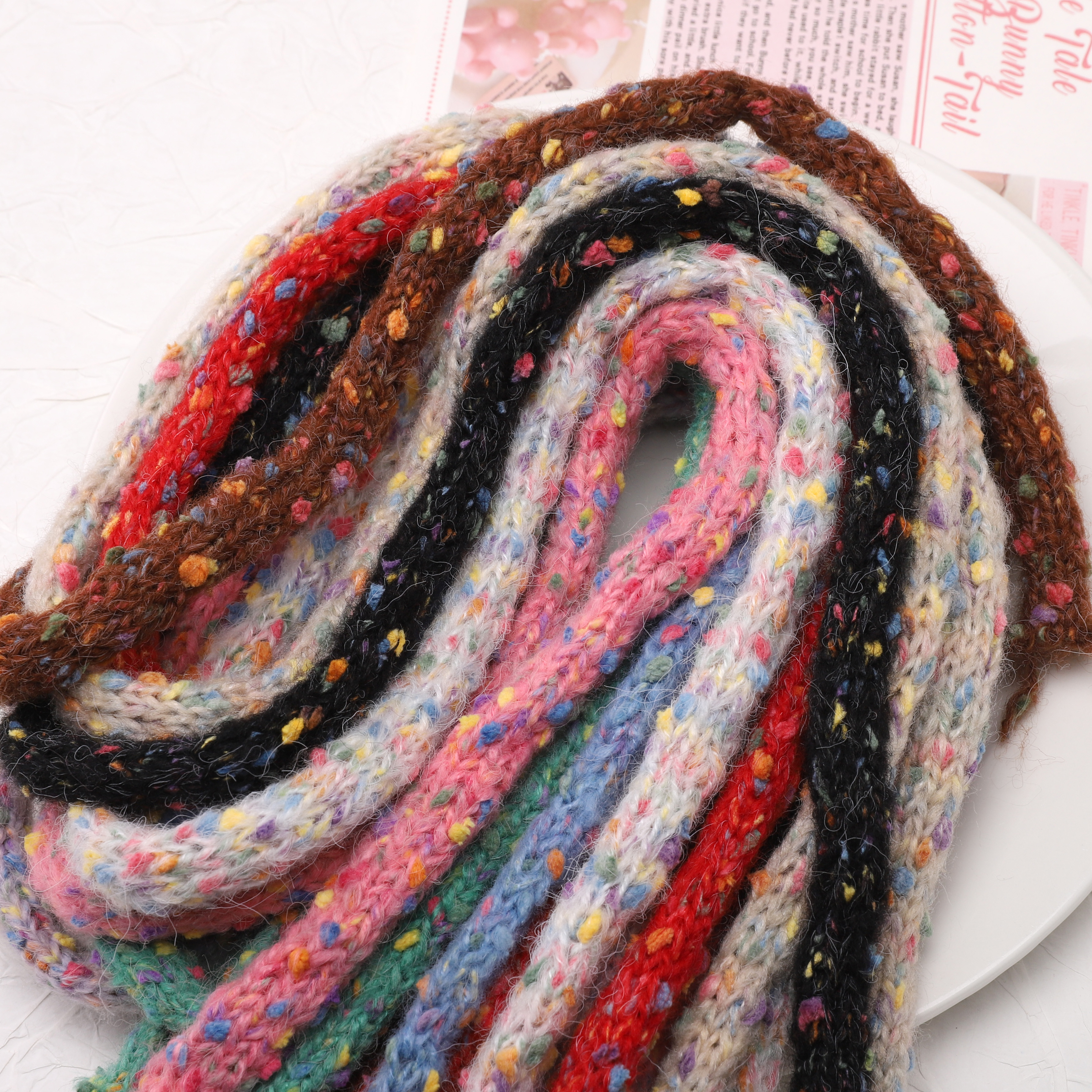 1Yard Soft Polyester Colorful  - Sewing Recycle reseña y precio