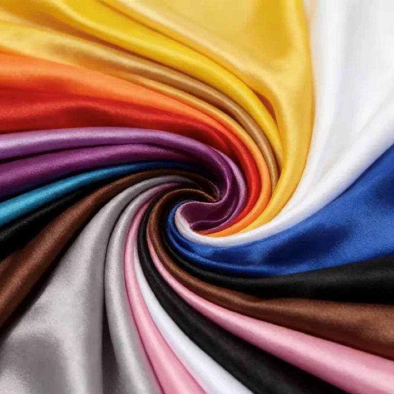 Multi-Color Soft Satin Fabric  - Textile And Sewing Materials reseña y precio