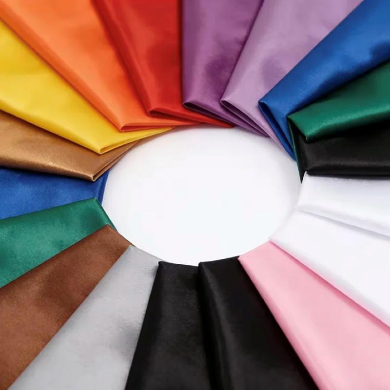 Multi-Color Soft Satin Fabric  - Textile And Sewing Materials reseña y precio