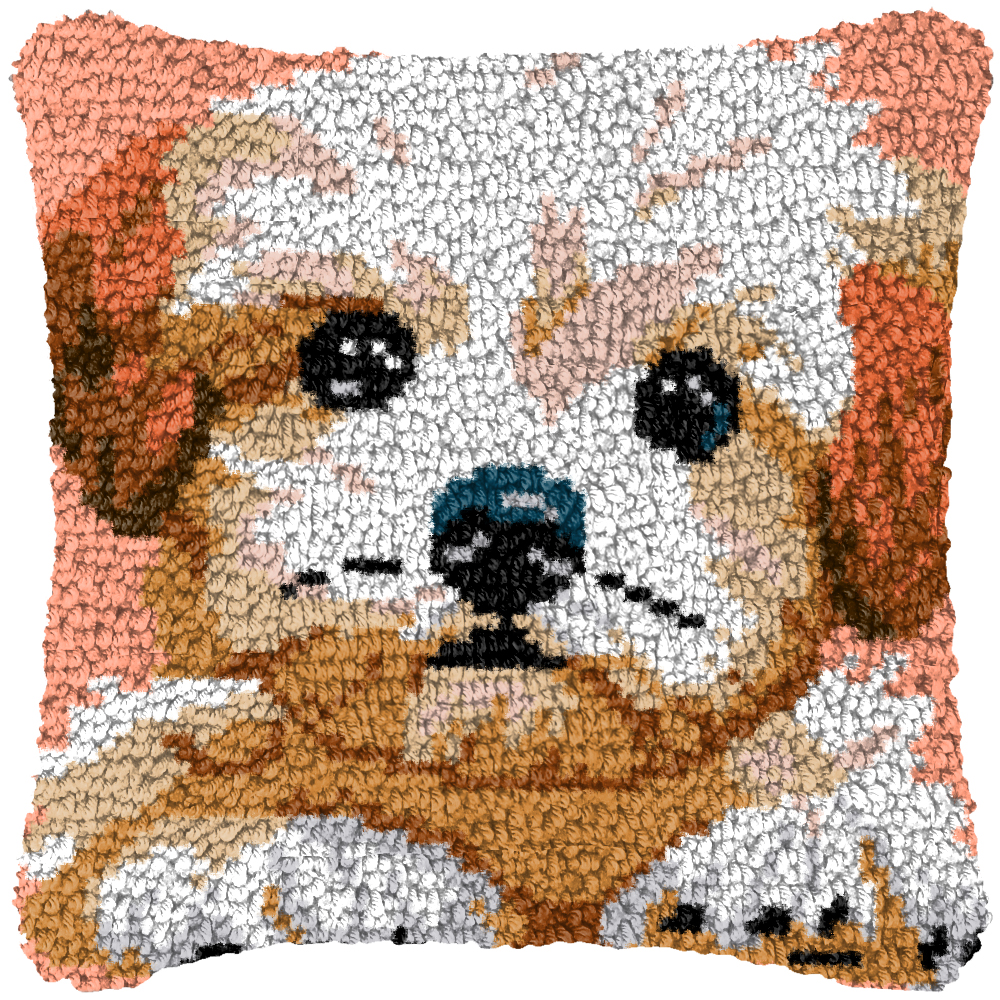 Cute Dog Embroidery Latch Hook - Sewing Pin Cushion reseña y precio