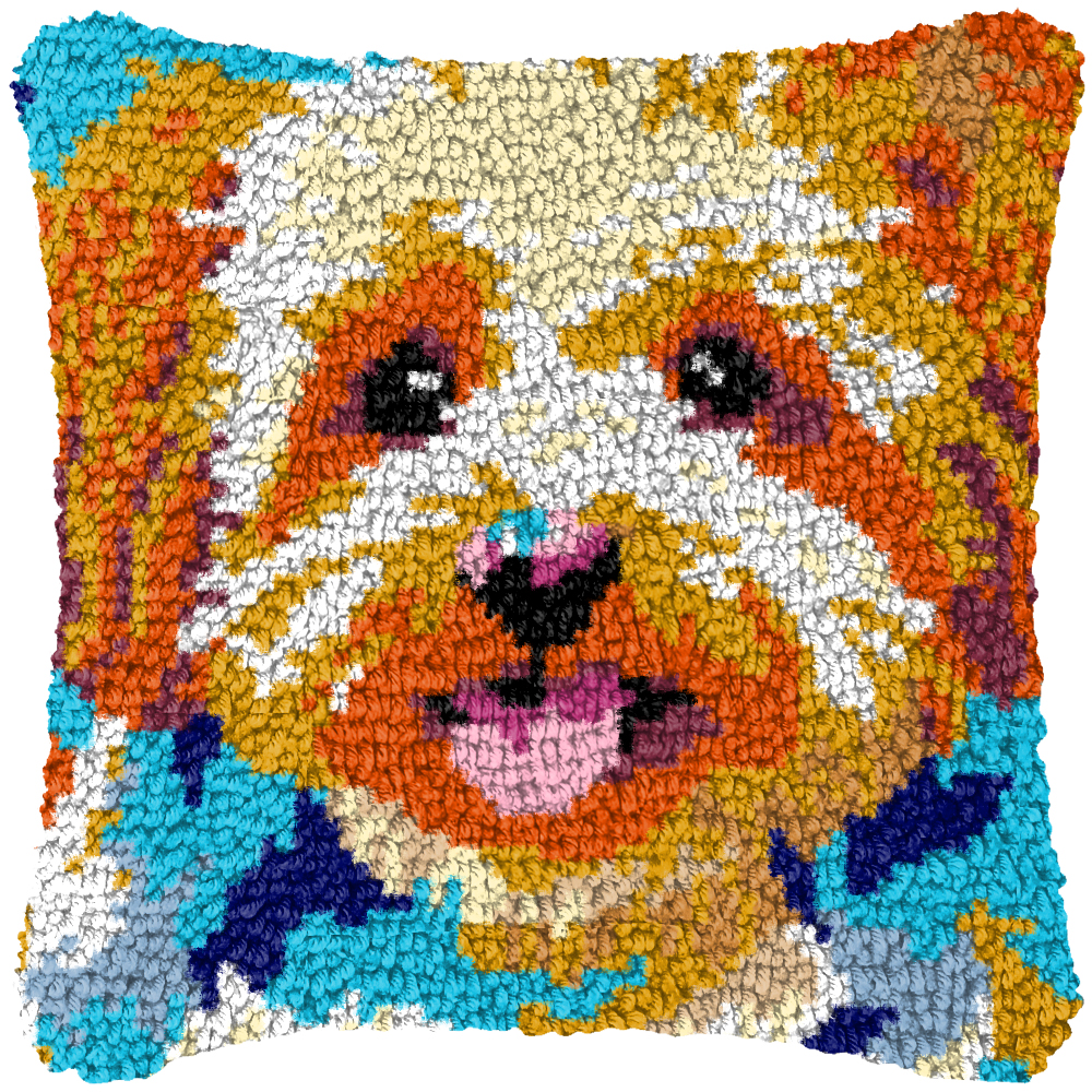 Cute Dog Embroidery Latch Hook - Sewing Pin Cushion reseña y precio