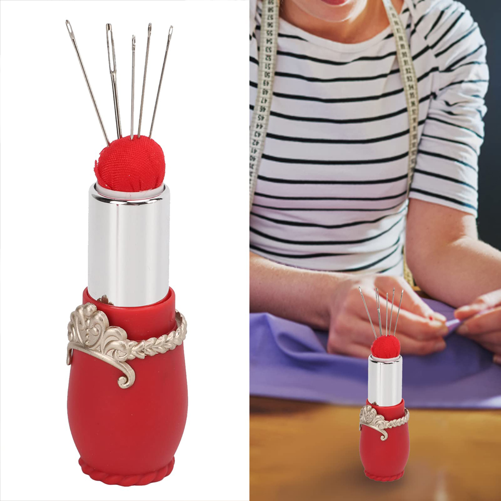 Lipstick Pin Cushion Sewing Ne - Sewing Pin Cushion reseña y precio