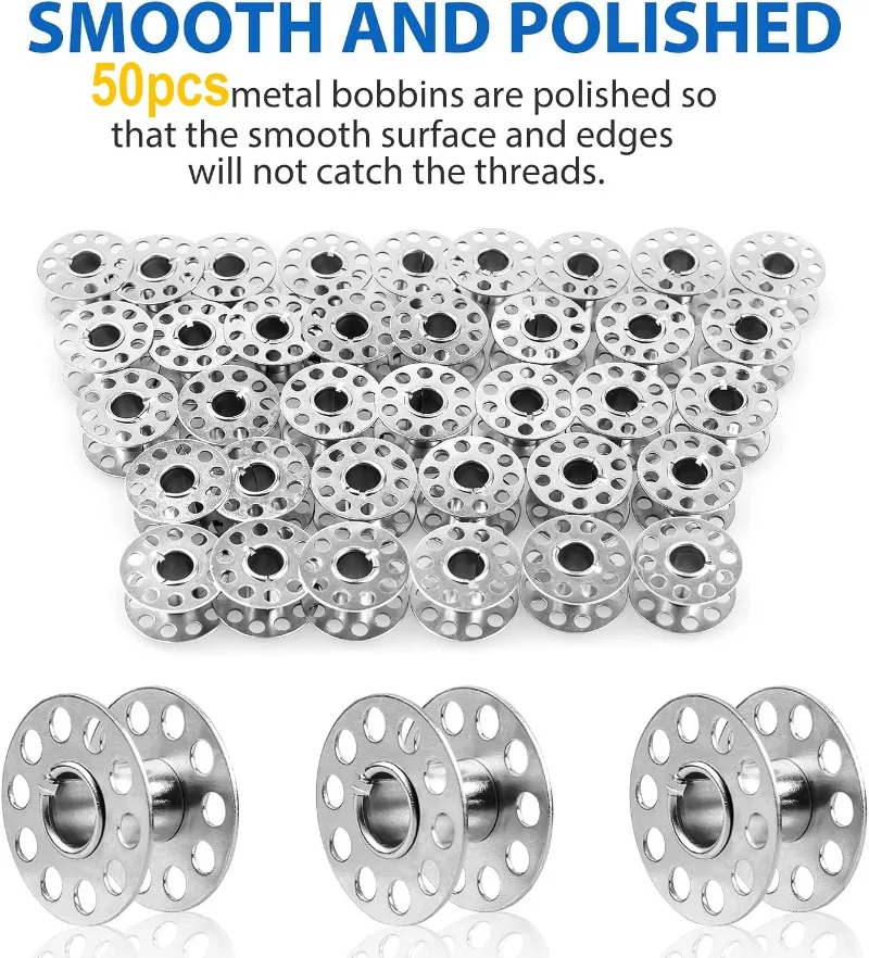 vvocci Empty Spool Stainless S - Thread Bobbins Empty reseña y precio