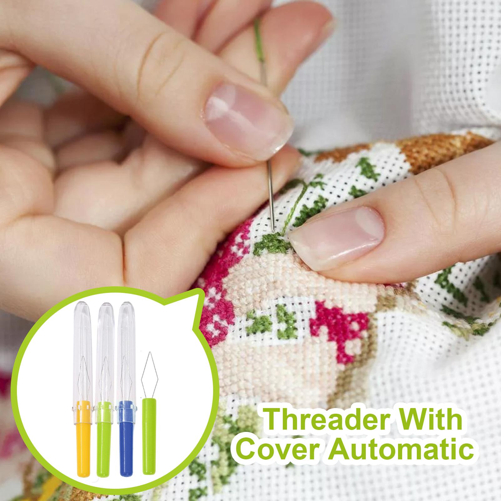 3pcs Auto Needle Threader Port - Needle Threader Tool reseña y precio