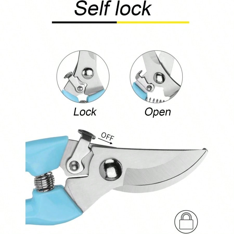 Curve Gardening Scissor With S - Pinking Shear Blade reseña y precio