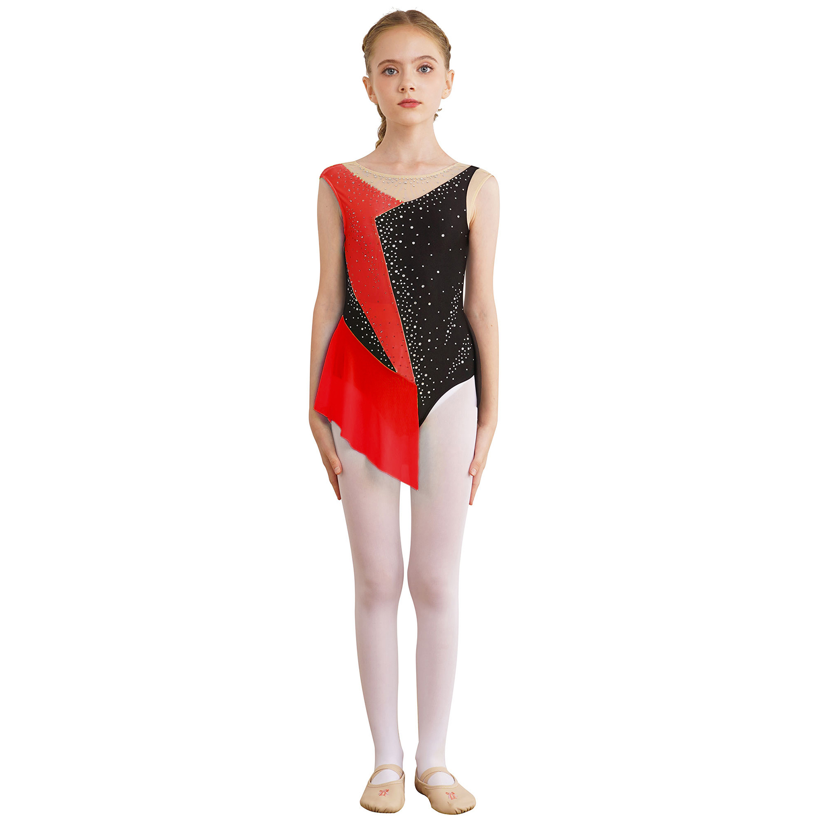Kids Girls Sparkling Mesh Lyri - Sewing Vest reseña y precio
