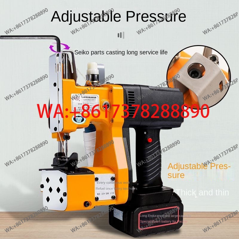 NEW  Electric Woven Bag Sealin - Sewing Machine In Textile Industry reseña y precio