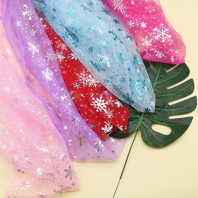 150cm*1yard/pc  Snowflake Prin - Textile And Sewing Supply reseña y precio