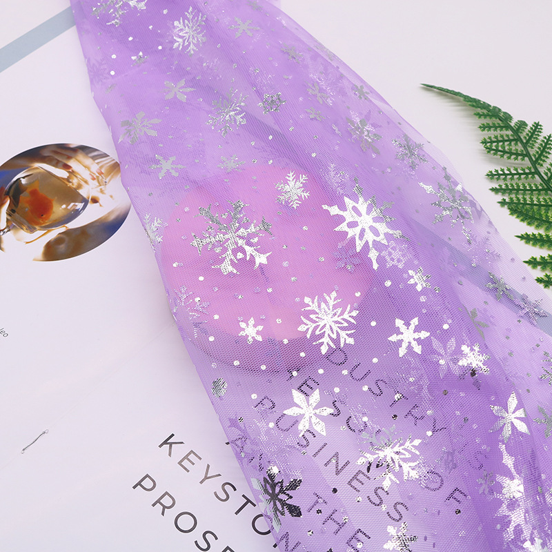 150cm*1yard/pc  Snowflake Prin - Textile And Sewing Supply reseña y precio