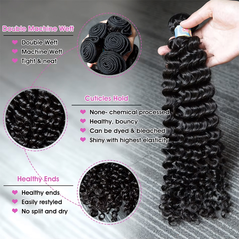 Real Human Hair Bundles Brazil - Sewing Lab reseña y precio