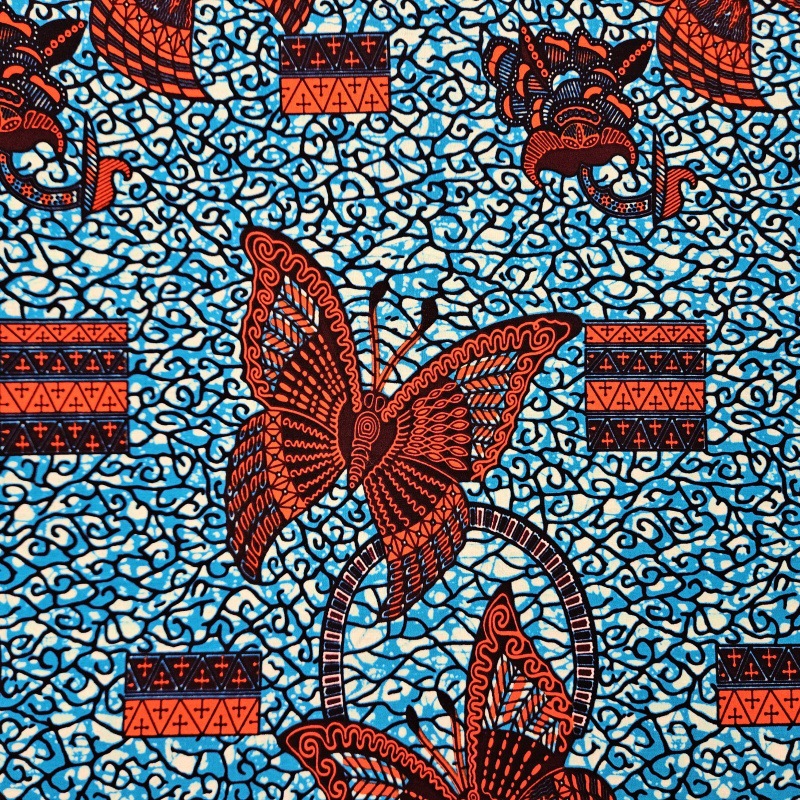6Yards Long Cotton African Sty - Sewing Batik Fabric reseña y precio