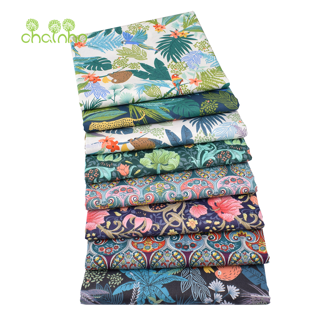 Chainho,Printed Twill Cotton F - Textile And Sewing Materials reseña y precio