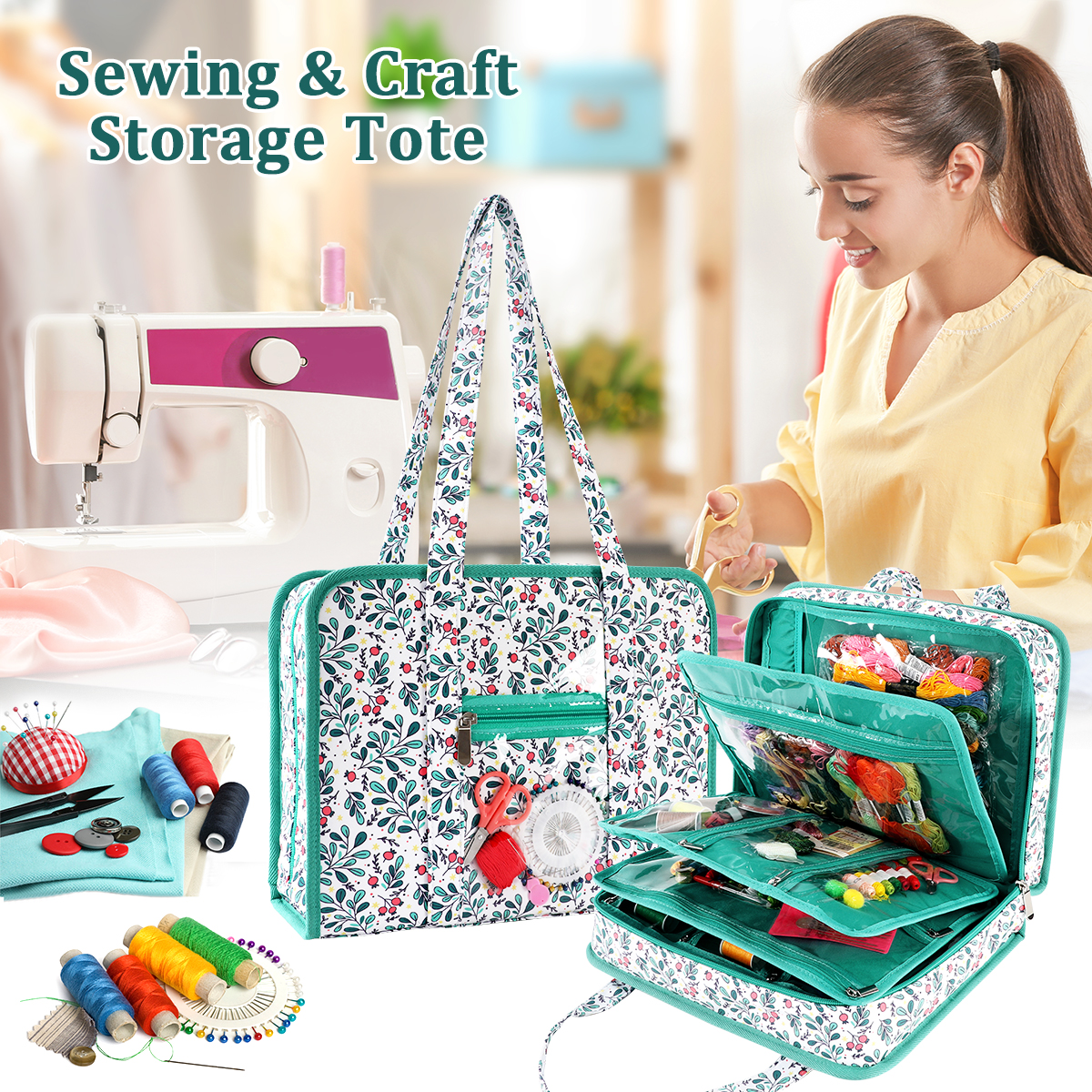 Embroidery Tools Kit Storage B - Textile Sewing Kit reseña y precio