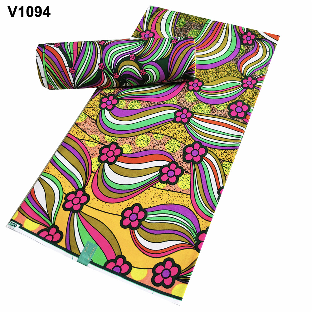 New Ankara Good Quality Africa - Sewing Batik Fabric reseña y precio