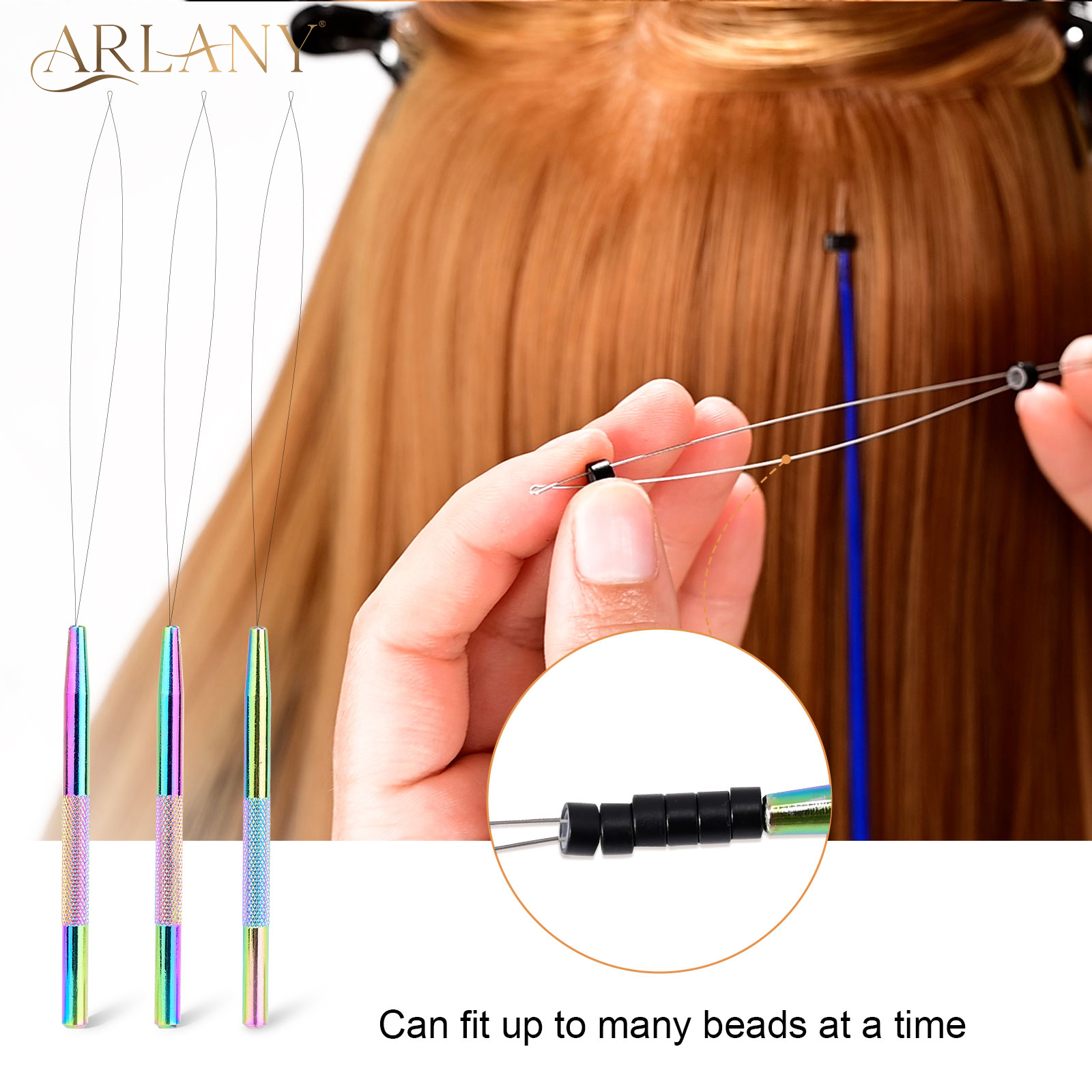1Pcs Micro Rings Bead Tool Loo - Needle Threader Tool reseña y precio