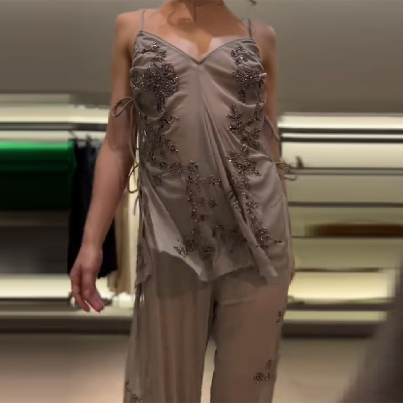2026 New Women Grey Two-piece  - Sewing Vest reseña y precio