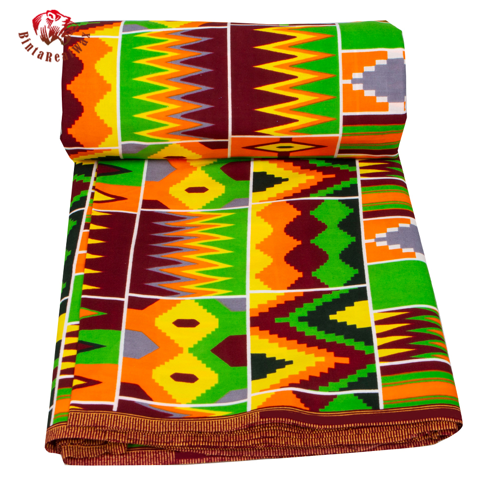 African Cotton Fabric Light Co - Sewing Batik Fabric reseña y precio
