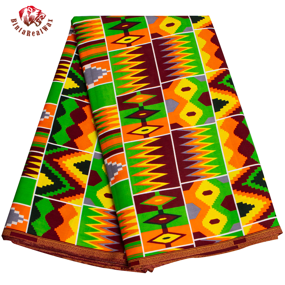 African Cotton Fabric Light Co - Sewing Batik Fabric reseña y precio