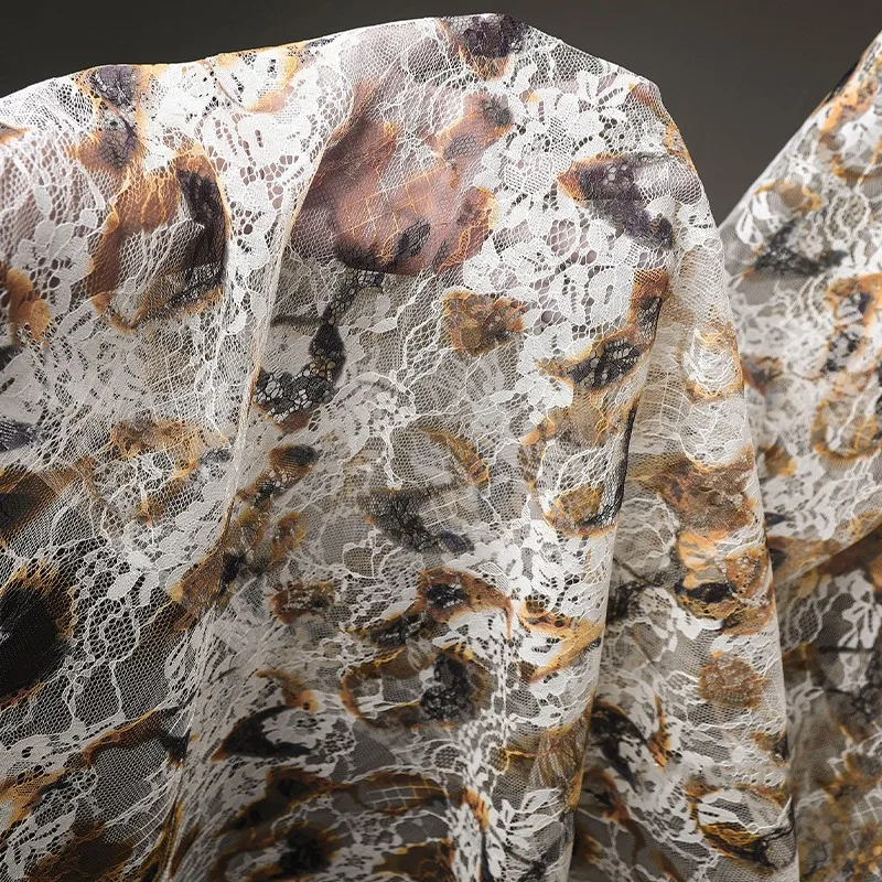 50Cm Retro French Lace Print C - Sewing Batik Fabric reseña y precio