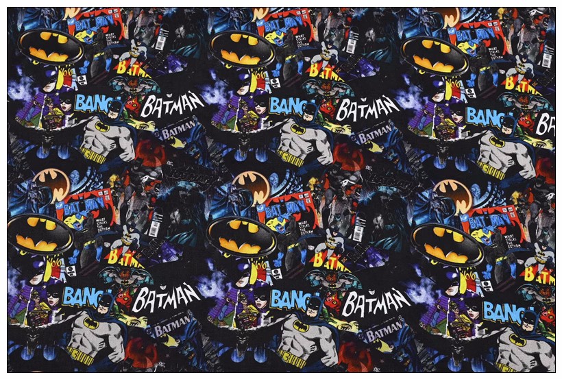 Batman Bandai Anime Design 100 - Textile And Sewing Materials reseña y precio
