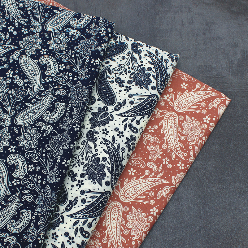 Paisley Fabric Ethnic Cotton P - Sewing By reseña y precio
