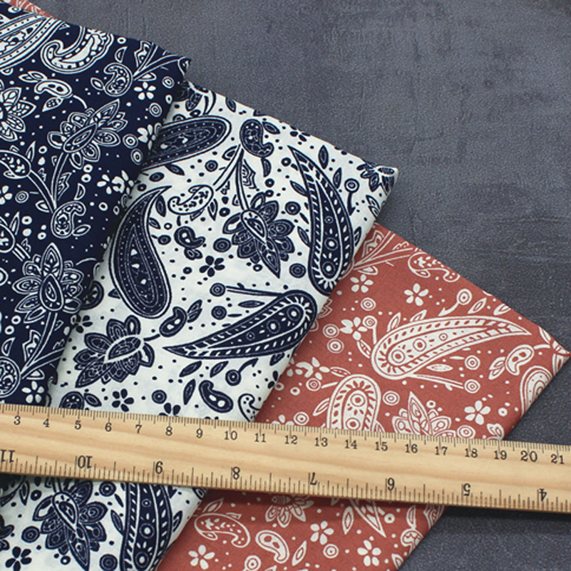 Paisley Fabric Ethnic Cotton P - Sewing By reseña y precio
