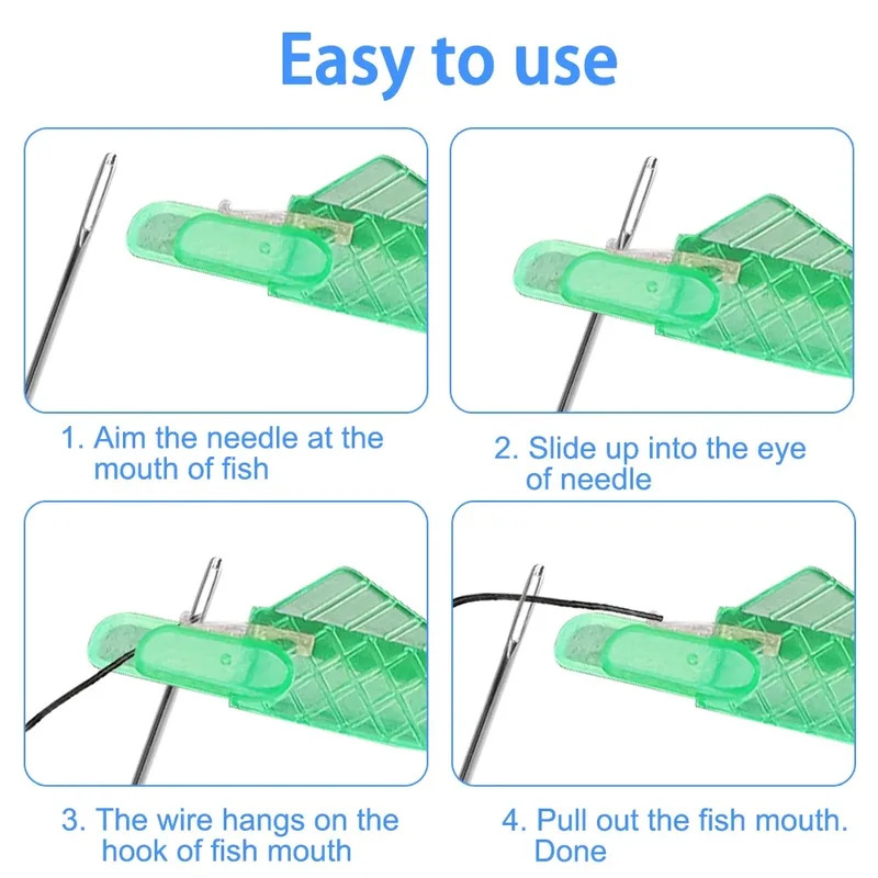 10/20/30/40pcs Automatic Needl - Needle Threader Tool reseña y precio