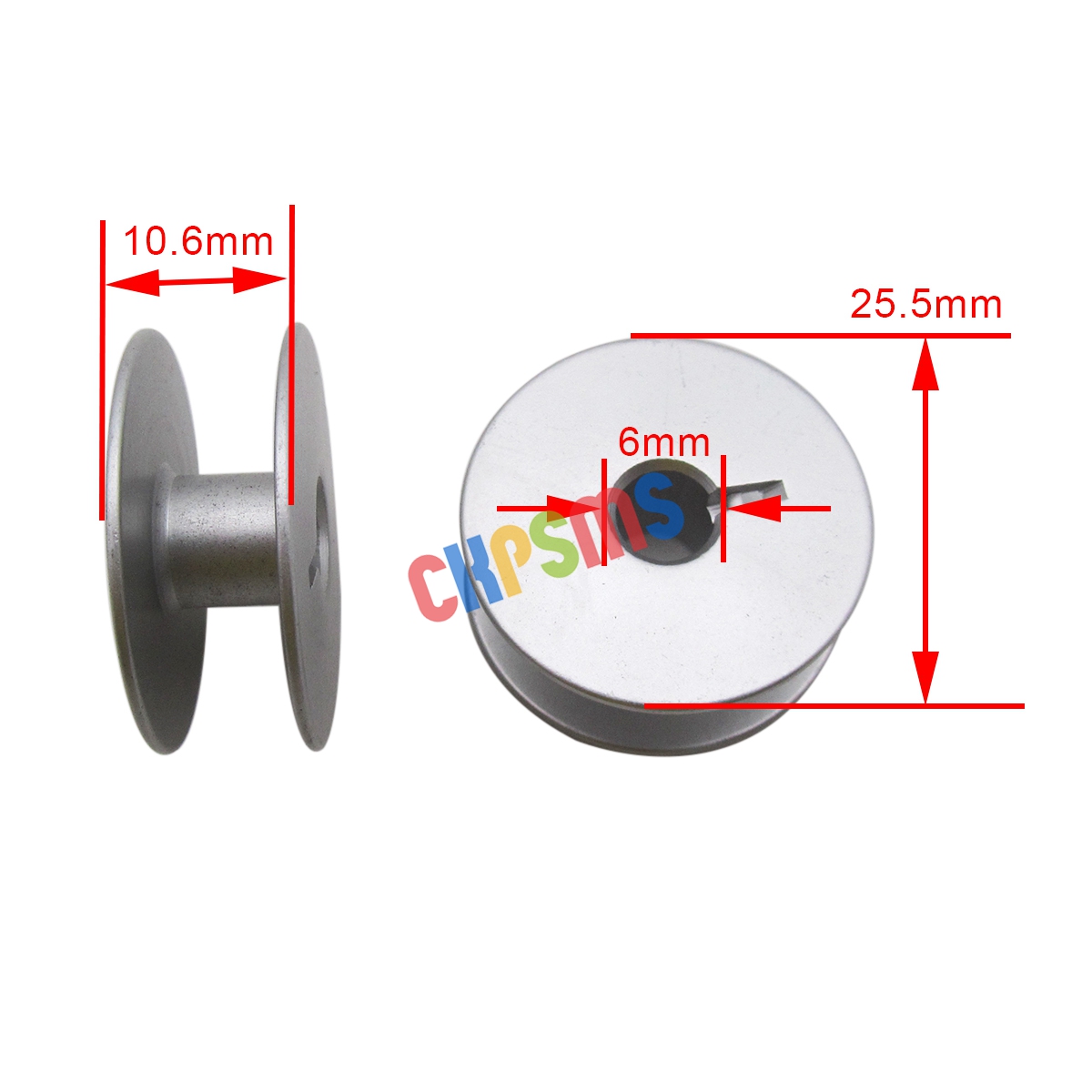 #18034AS Aluminum Large Bobbin - Industrial Textile Sewing Machine reseña y precio