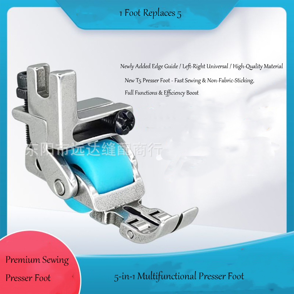 T5 3-Roller Left-Right Edge Gu - Sewing Machine Fabric reseña y precio
