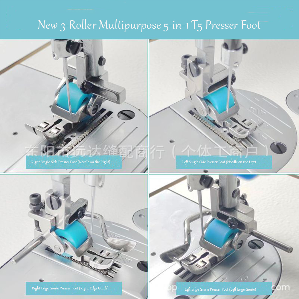 T5 3-Roller Left-Right Edge Gu - Sewing Machine Fabric reseña y precio