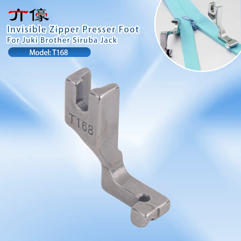Invisible Zipper Presser Foot  - Industrial Textile Sewing Machine reseña y precio