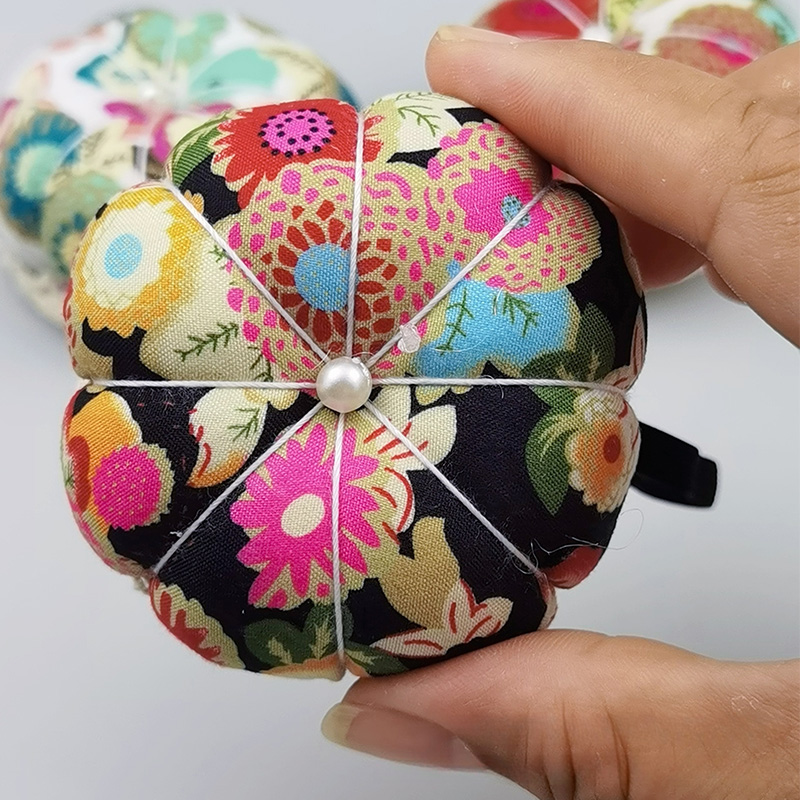 1pc Random Color Pumpkin Shape - Sewing Pin Cushion reseña y precio