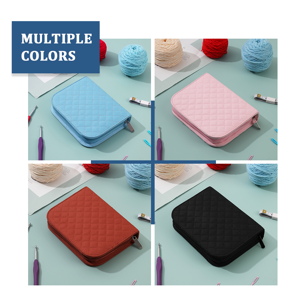 Empty Crochet Hook Storage Bag - Textile Sewing Kit reseña y precio