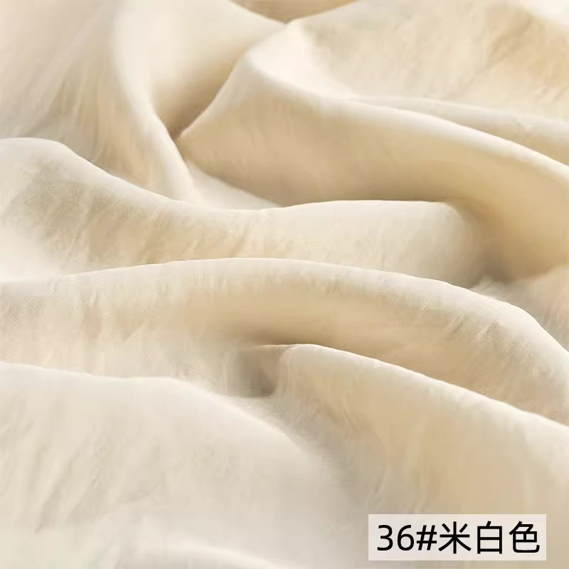 Sand-washed Cupro Fabric By Th - Sewing Recycle reseña y precio