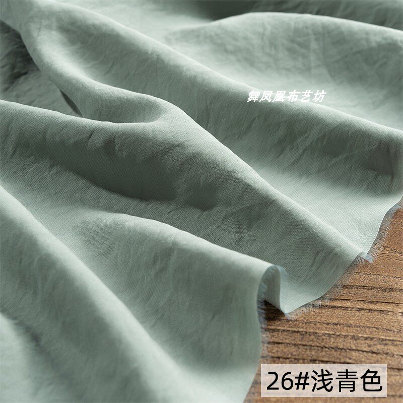 Sand-washed Cupro Fabric By Th - Sewing Recycle reseña y precio