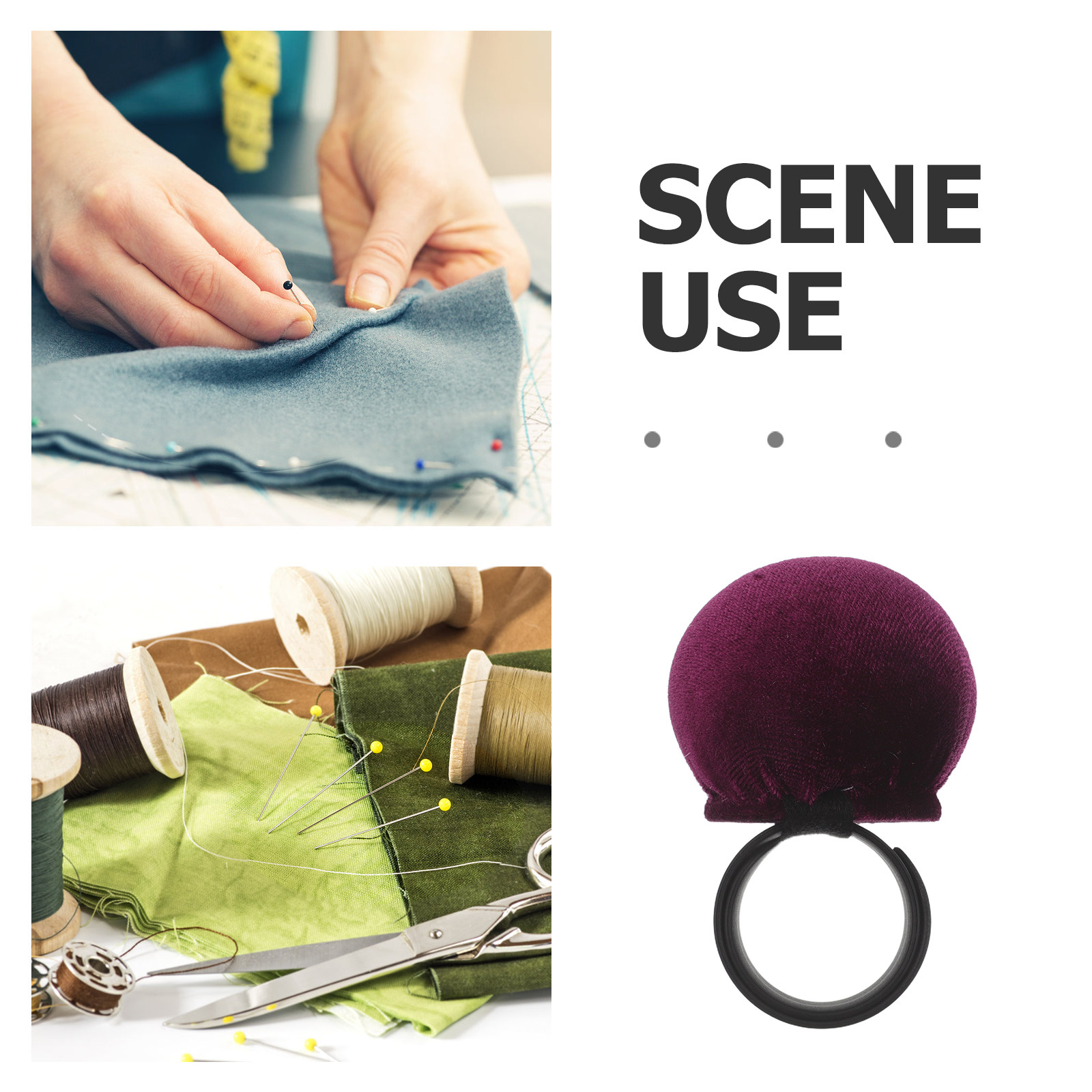 Wrist Pin Cushion Slap Band Ne - Sewing Pin Cushion reseña y precio