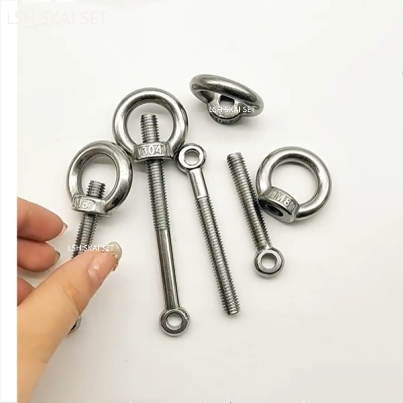 2PCS M6M8M10M12 Stainless Stee - Hook Eye Fastener reseña y precio