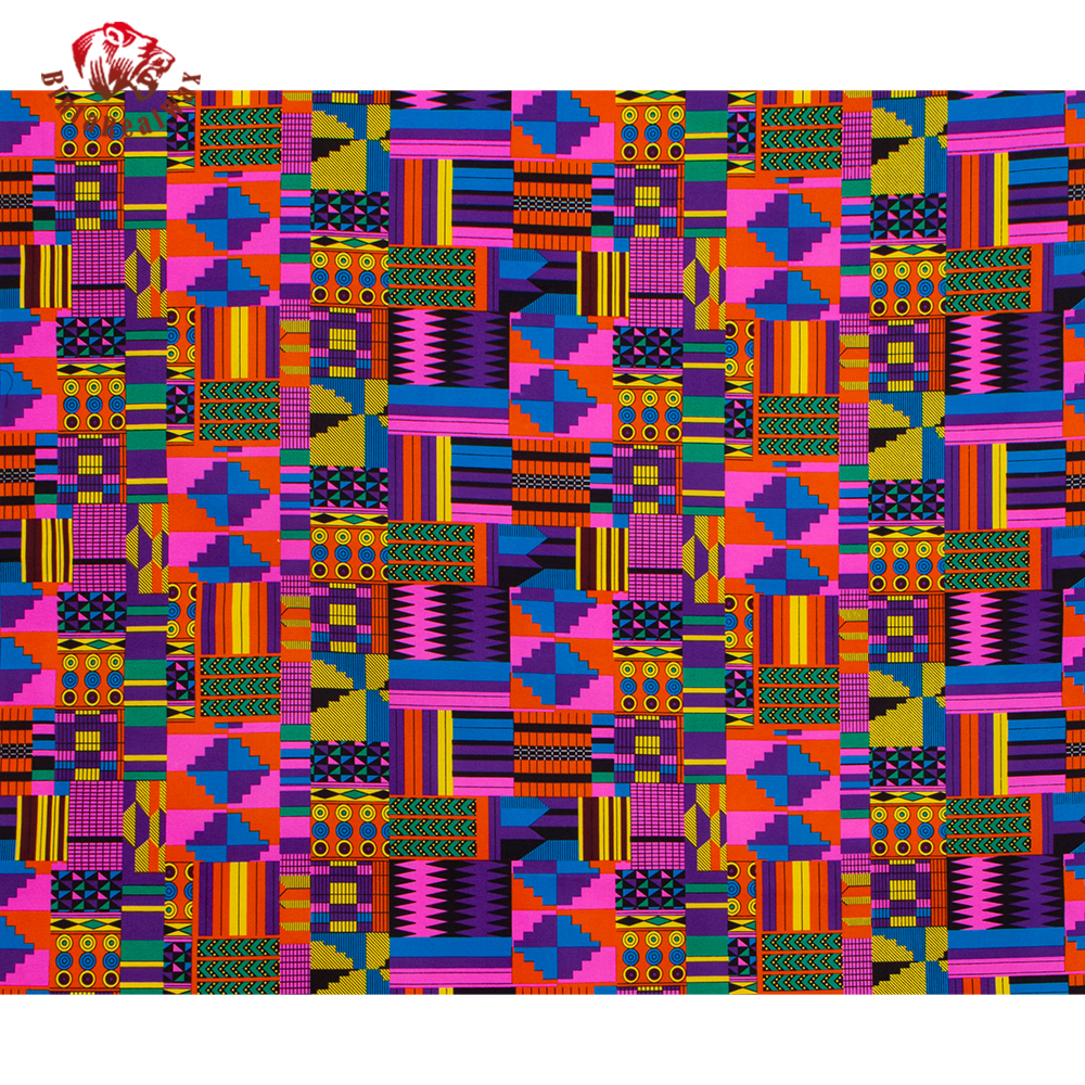 African Print Polyester Fabric - Sewing Batik Fabric reseña y precio