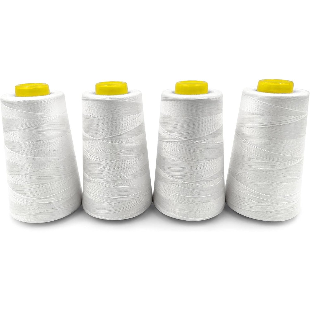 4 Cones of 3000 Yards Each Spo - Serger Thread Cone reseña y precio