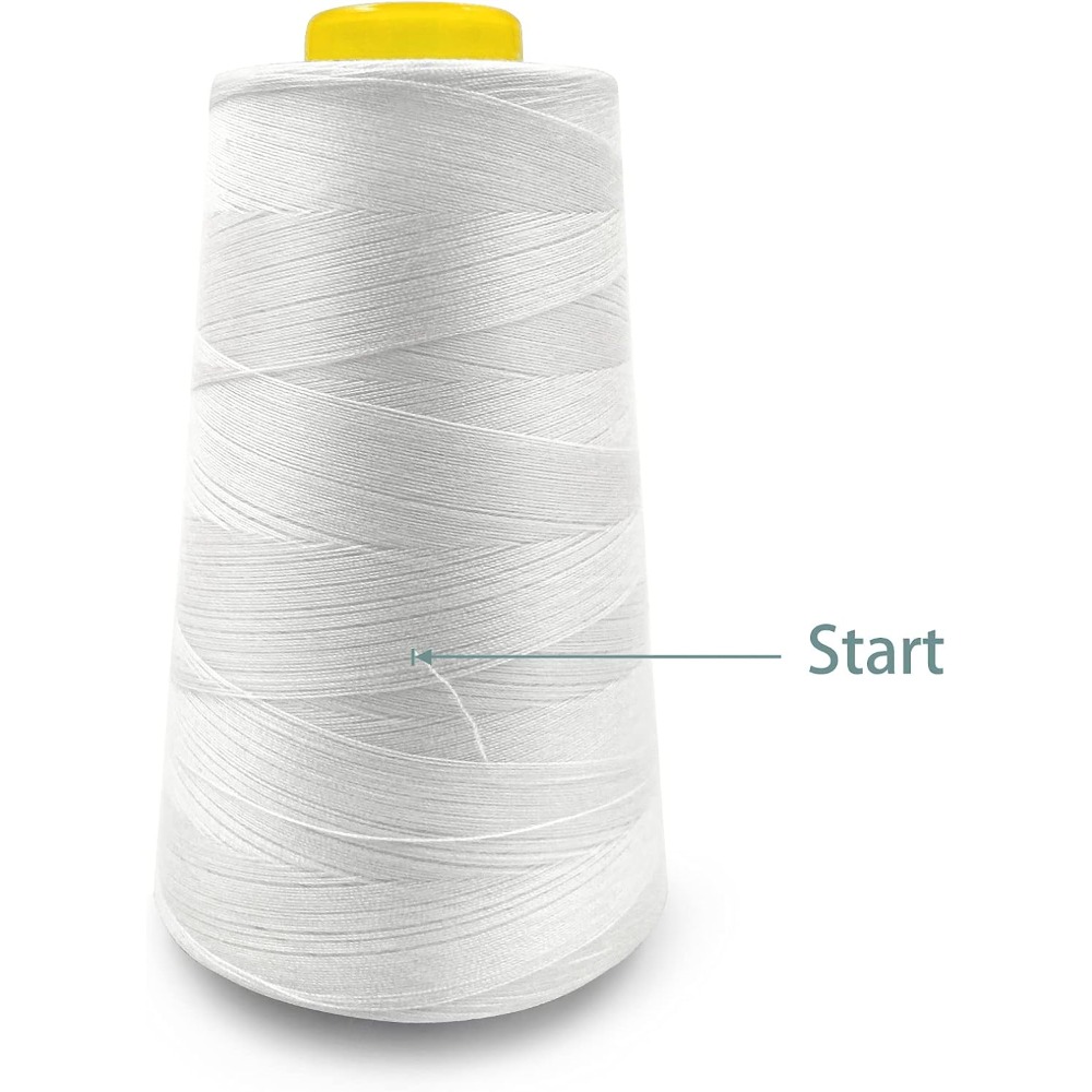 4 Cones of 3000 Yards Each Spo - Serger Thread Cone reseña y precio