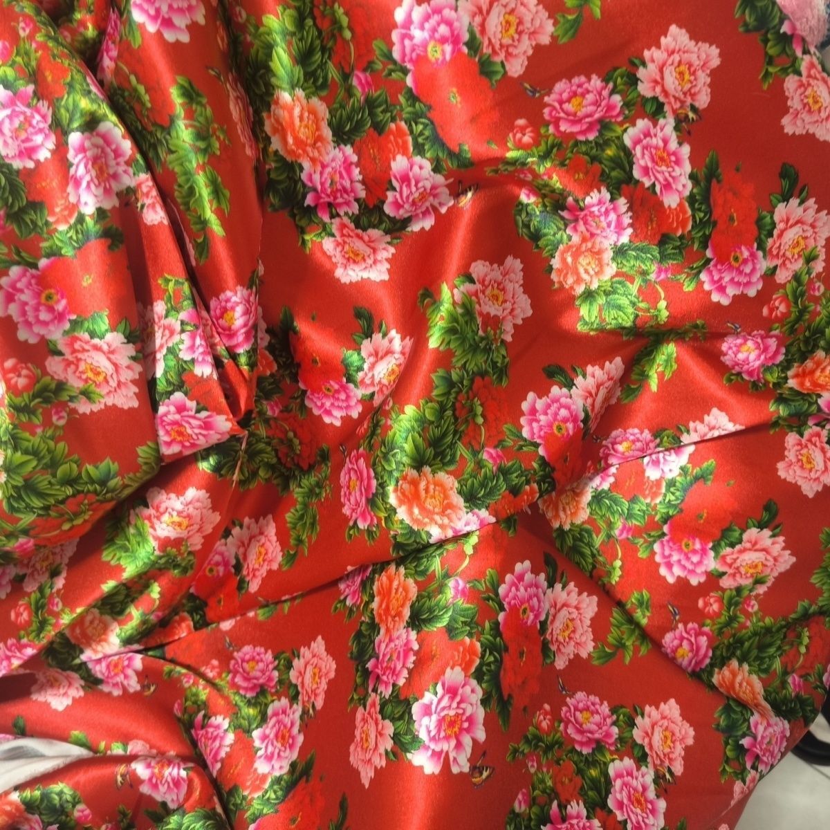 Satin Fabric Cloth without Ove - Sewing By reseña y precio