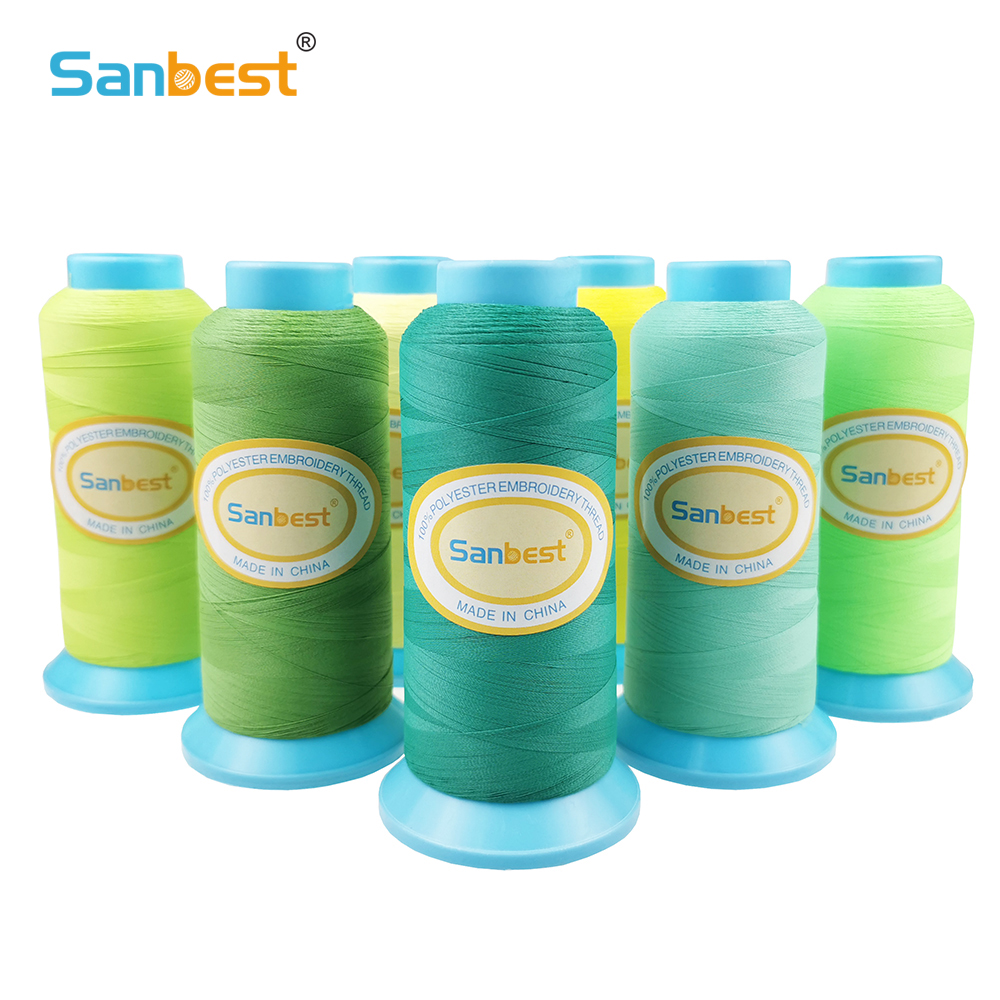 Sanbest Matt Embroidery Thread - Serger Thread Cone reseña y precio